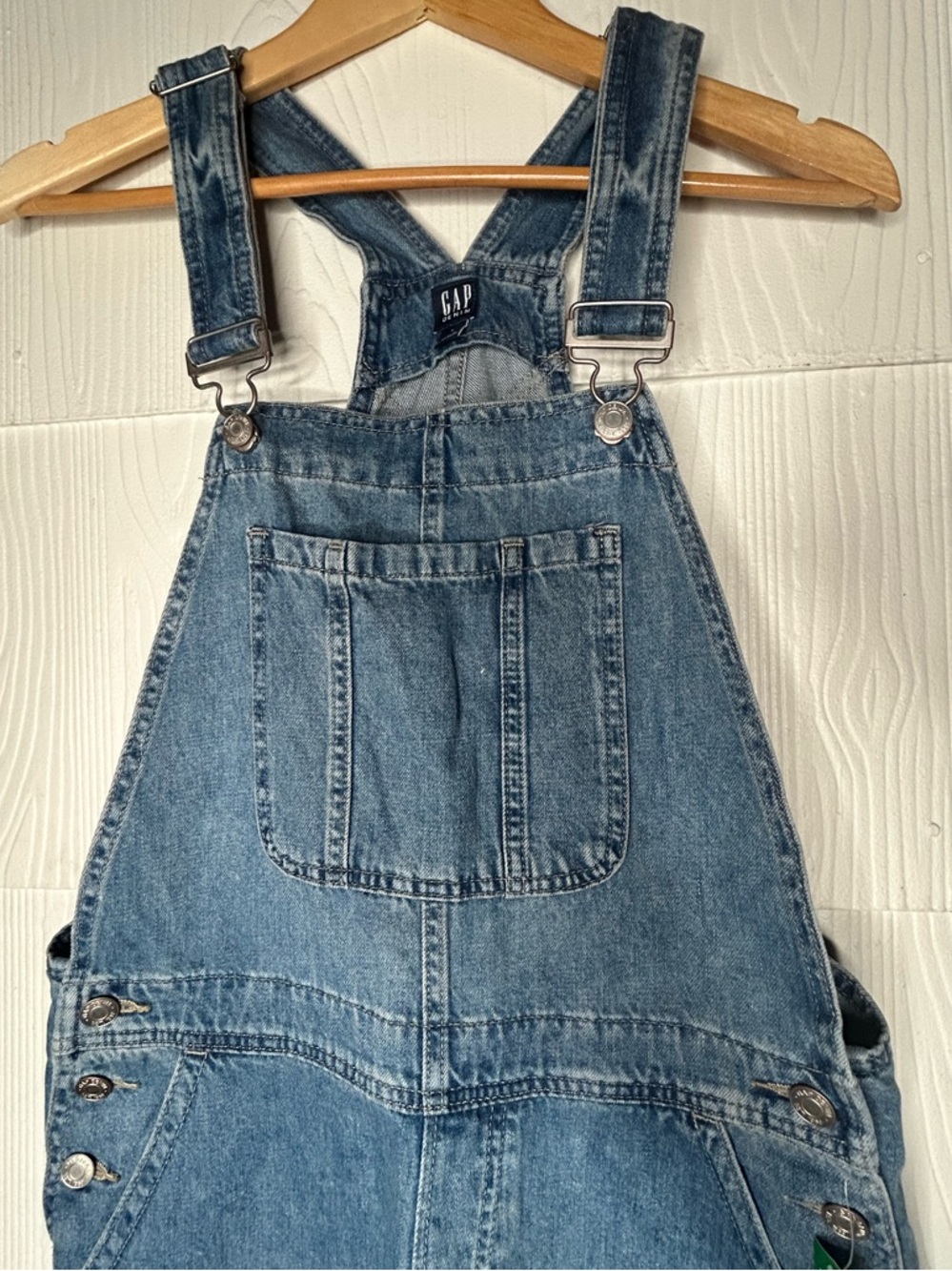 GAP Light Blue Denim Women’s Overalls - Picture 4 of 10